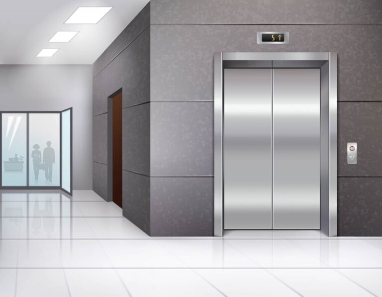 office-building-hall-with-shining-floor-metal-chrome-elevator-door_1284-8146